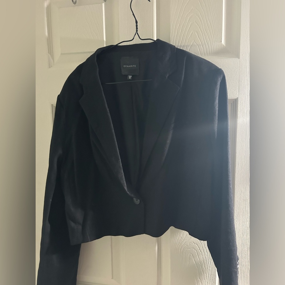 Cropped blazer
